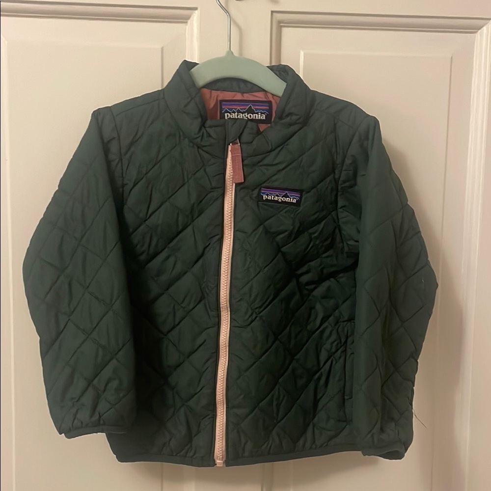 Patagonia Kids Quilted Jacket - Green